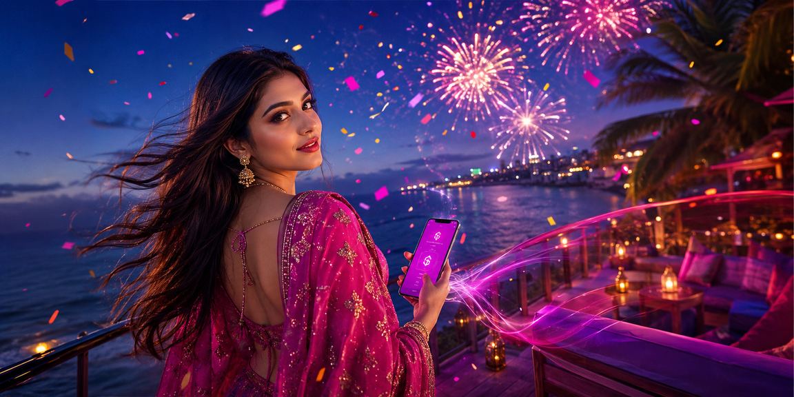 সিলেটের চা বাগানে মোবাইল পেমেন্টের মাধ্যমে বোনাস সক্রিয় করার দৃশ্য